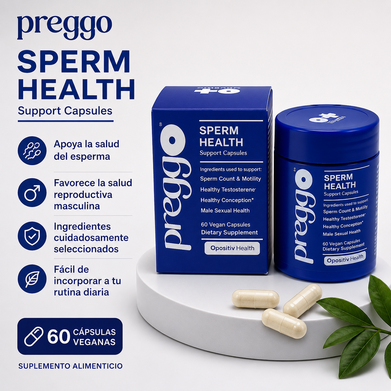 Preggo™ Sperm Health Support Capsules